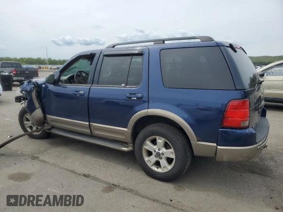 2004 Ford Explorer Eddie Bauer with VIN 1FMDU74W64UB74730, listed as a Copart auction lot 58534535 with 167,112 mi miles and Salvage title. Bid and sale history available at DreamBid. Image 2.