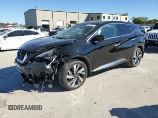 2024 Nissan Murano SL with VIN 5N1AZ2CJ0RC113044, listed as a Copart auction lot 80896484 with 14,502 mi miles and Salvage Title. Bid and sale history available at carsss.com. Image 1.