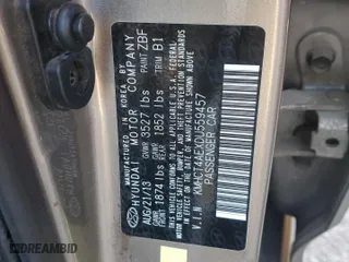 2013 Hyundai Accent GLS with VIN KMHCT4AEXDU559457, listed as a Copart auction lot 85445574 with 172,401 mi miles and Salvage Title. Bid and sale history available at carsss.com. Image 12.