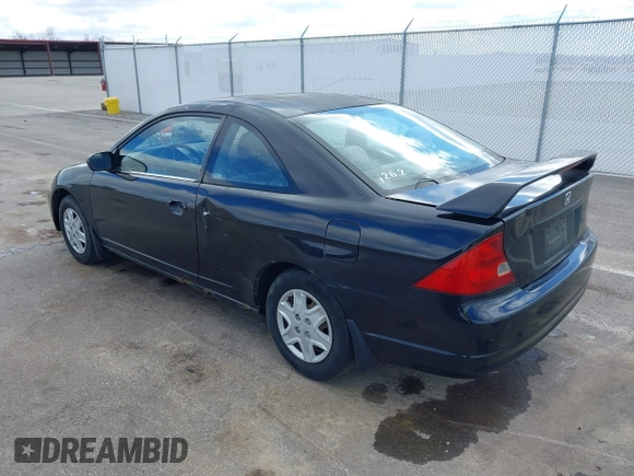2003 Honda Civic LX with VIN 1HGEM215X3L063448, listed as a IAAI auction lot 41724344 with Not Provided miles and . Bid and sale history available at DreamBid. Image 3.