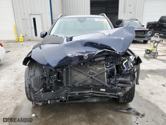 2021 Mercedes-Benz GLE with VIN 4JGFB4KBXMA460353, listed as a Copart auction lot 44389395 with 44,299 mi miles and Salvage Title. Bid and sale history available at carsss.com. Image 5.