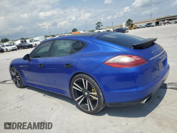 2013 Porsche Panamera с VIN WP0AA2A70DL010203, выставлен на аукционе Copart как лот 59670655 с пробегом 73 032 миль миль и Чистый • Clean title. История ставок и продаж доступна на DreamBid. Изображение 2.