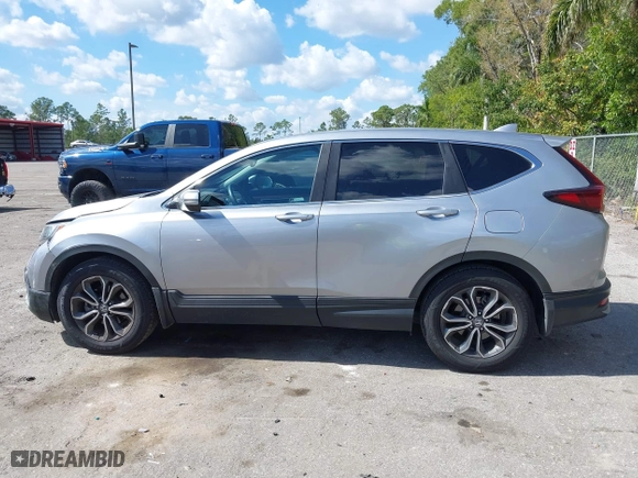 2020 Honda CR-V EX-L with VIN 7FARW1H88LE021419, listed as a IAAI auction lot 41538356 with 30,655 mi miles. Bid and sale history available at carsss.com. Image 15.