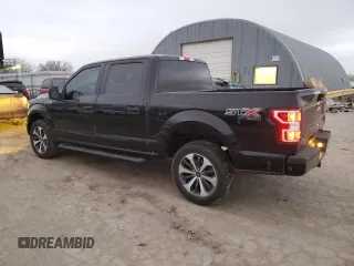 2020 Ford F-150 XL with VIN 1FTEW1EP8LFB74481, listed as a Copart auction lot 47647465 with 74,365 mi miles and Salvage Title. Bid and sale history available at carsss.com. Image 2.