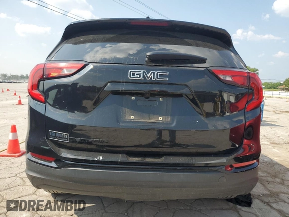 2021 GMC Terrain SLT with VIN 3GKALPEV6ML362999, listed as a Copart auction lot 59303575 with 34,979 mi miles and Salvage title. Bid and sale history available at DreamBid. Image 6.