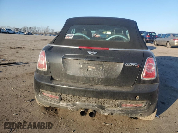2015 MINI Convertible S with VIN WMWZP3C58F2A91317, listed as a Copart auction lot 42748905 with 164,932 mi miles and Salvage title. Bid and sale history available at DreamBid. Image 6.