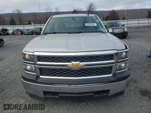 2015 Chevrolet Silverado 1500 Work Truck with VIN 1GCNKPEC4FZ241902, listed as a Copart auction lot 80620464 with 54,000 mi miles and Salvage Title. Bid and sale history available at carsss.com. Image 5.