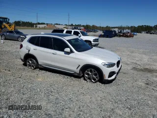 2021 BMW X3 sDrive30i z VIN 5UXTY3C08M9D73308, wystawiony jako Copart lot #49086395 z przebiegiem 66 090 mil mil oraz Szkody całkowita. Historia ofert i sprzedaży dostępna na DreamBid. Obrazek 4.