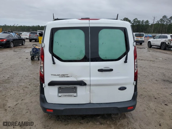 2019 Ford Transit Connect Van XL with VIN NM0LS7E22K1393259, listed as a Copart auction lot 44436835 with NaN miles and Salvage Title. Bid and sale history available at carsss.com. Image 6.