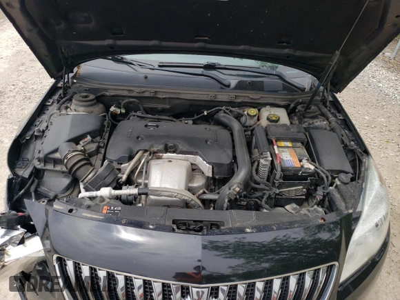 2015 Buick Regal Premium I with VIN 2G4GN5EX1F9156500, listed as a Copart auction lot 58484775 with 114,379 mi miles and Salvage title. Bid and sale history available at DreamBid. Image 11.