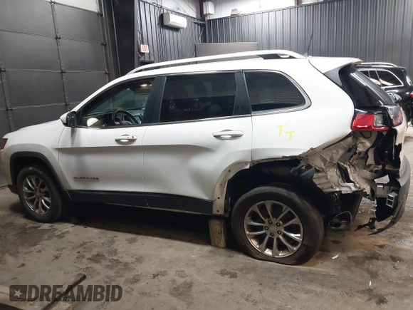 2019 Jeep Cherokee Latitude Plus with VIN 1C4PJMLX4KD232091, listed as a IAAI auction lot 41524058 with 59,196 mi miles and . Bid and sale history available at DreamBid. Image 14.