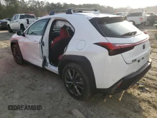 2021 Lexus UX with VIN JTHR9JBH3M2053774, listed as a Copart auction lot 44248563 with 35,833 mi miles. Bid and sale history available at carsss.com. Image 2.