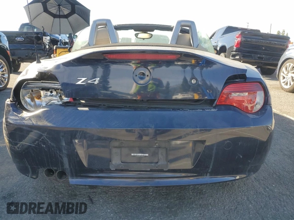 2007 BMW Z4 3.0i с VIN 4USBU33547LW72393, выставлен на аукционе Copart как лот 47110395 с пробегом 113 691 миль миль и Списание • Salvage title. История ставок и продаж доступна на DreamBid. Изображение 6.