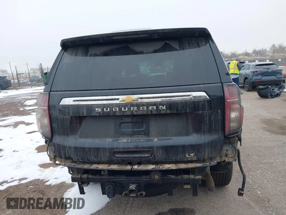 2024 Chevrolet Suburban LT z VIN 1GNSKCKD1RR242476, wystawiony jako IAAI lot #41577855 z przebiegiem 24 285 mil mil oraz . Historia ofert i sprzedaży dostępna na DreamBid. Obrazek 16.