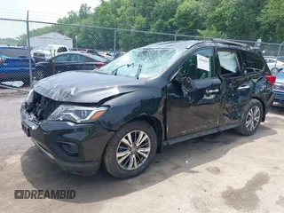 2018 Nissan Pathfinder SL with VIN 5N1DR2MM9JC638579, listed as a IAAI auction lot 42540945 with 73,559 mi miles and . Bid and sale history available at DreamBid. Image 16.