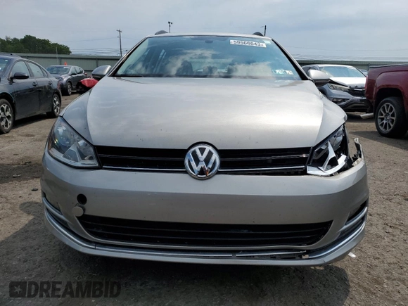 2016 Volkswagen Golf SportWagen TSI S with VIN 3VWC17AU3GM511114, listed as a Copart auction lot 59566043 with 72,808 mi miles. Bid and sale history available at carsss.com. Image 5.