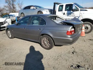 2003 BMW 5 Series 530iA with VIN WBADT63433CK32344, listed as a Copart auction lot 81746044 with 137,148 mi miles and Salvage Title. Bid and sale history available at carsss.com. Image 2.