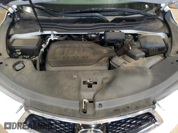 2017 Acura MDX z VIN 5FRYD4H35HB001119, wystawiony jako Copart lot #58194595 z przebiegiem 83 172 mil mil oraz Szkoda całkowita • Salvage title. Historia ofert i sprzedaży dostępna na DreamBid. Obrazek 12.