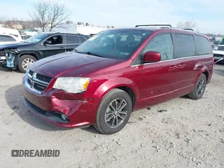 2017 Dodge Grand Caravan SXT with VIN 2C4RDGCGXHR624452, listed as a IAAI auction lot 41624033 with 98,912 mi miles and . Bid and sale history available at DreamBid. Image 2.