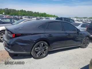 2025 Hyundai Sonata N Line z VIN KMHL54JC0SA430778, wystawiony jako IAAI lot #42082731 z przebiegiem 6 769 mil mil oraz . Historia ofert i sprzedaży dostępna na DreamBid. Obrazek 13.