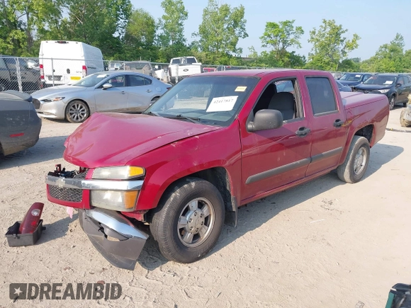 2006 Chevrolet Colorado 1LT z VIN 1GCCS138268146554, wystawiony jako IAAI lot #42417817 z przebiegiem 195 969 mil mil oraz . Historia ofert i sprzedaży dostępna na DreamBid. Obrazek 2.
