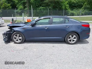 2015 Kia Optima LX with VIN 5XXGM4A75FG433164, listed as a IAAI auction lot 42537071 with 147,214 mi miles and . Bid and sale history available at DreamBid. Image 14.