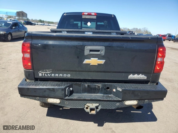 2016 Chevrolet Silverado 2500HD Built After Aug 14 High Country with VIN 1GC1KXEGXGF272866, listed as a Copart auction lot 47885865 with 210,983 mi miles and Non Repairable. Bid and sale history available at carsss.com. Image 6.