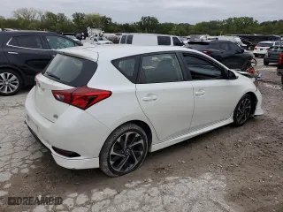 2017 Toyota Corolla iM with VIN JTNKARJE6HJ544749, listed as a Copart auction lot 71725424 with 0 mi miles and Salvage Title. Bid and sale history available at carsss.com. Image 3.
