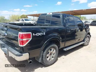2013 Ford F-150 XL with VIN 1FTFW1EF0DKE28091, listed as a IAAI auction lot 42008722 with 256,071 mi miles. Bid and sale history available at carsss.com. Image 4.