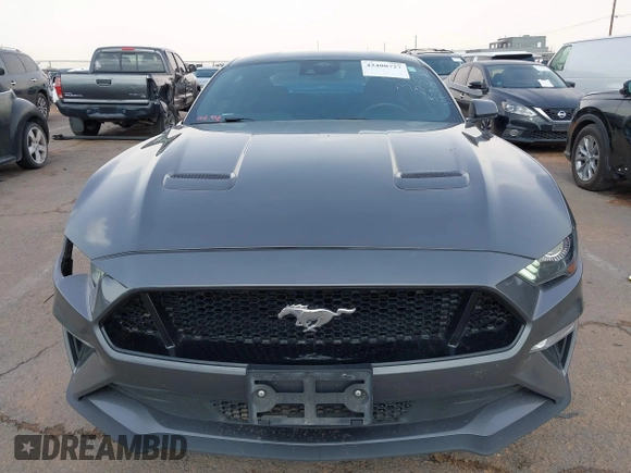 2021 Ford Mustang GT with VIN 1FA6P8CF5M5118712, listed as a IAAI auction lot 42400727 with 49,646 mi miles and . Bid and sale history available at DreamBid. Image 12.