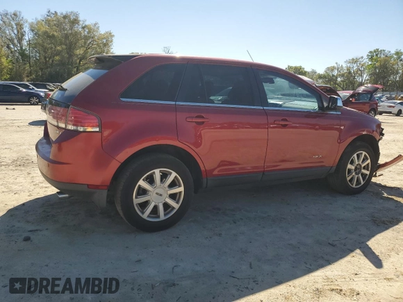 2007 Lincoln MKX with VIN 2LMDU68C37BJ15742, listed as a Copart auction lot 49525895 with 132,573 mi miles and Salvage Title. Bid and sale history available at carsss.com. Image 3.