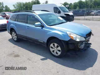 2011 Subaru Outback Premium z VIN 4S4BRBCC9B3360266, wystawiony jako IAAI lot #42661622 z przebiegiem 181 367 mil mil oraz . Historia ofert i sprzedaży dostępna na DreamBid. Obrazek 1.