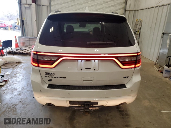 2021 Dodge Durango GT Plus with VIN 1C4RDJDG0MC572246, listed as a Copart auction lot 51979865 with 41,836 mi miles and Salvage title. Bid and sale history available at DreamBid. Image 6.