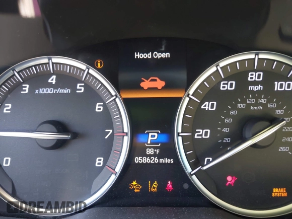 2020 Acura MDX with VIN 5J8YD4H33LL033270, listed as a IAAI auction lot 42542829 with 58,626 mi miles and . Bid and sale history available at DreamBid. Image 7.