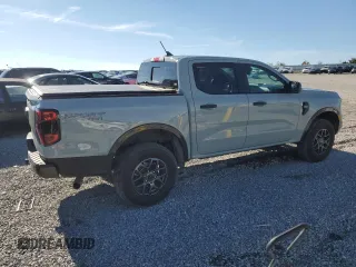 2024 Ford Ranger XLT with VIN 1FTER4HHXRLE20468, listed as a Copart auction lot 79519994 with 9,386 mi miles and Salvage title. Bid and sale history available at DreamBid. Image 3.