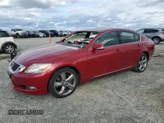 2011 Lexus GS 350 with VIN JTHBE1KSXB0053739, listed as a Copart auction lot 48184145 with 75,753 mi miles and Salvage Title. Bid and sale history available at carsss.com. Image 1.