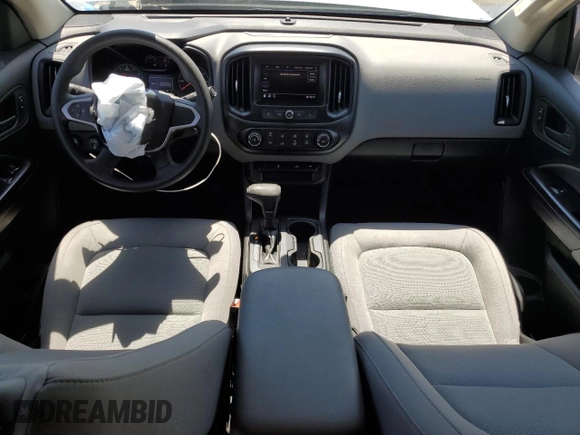2020 Chevrolet Colorado 4WD Work Truck with VIN 1GCHTBEN5L1128355, listed as a Copart auction lot 62823624 with 62,227 mi miles and Salvage title. Bid and sale history available at DreamBid. Image 8.