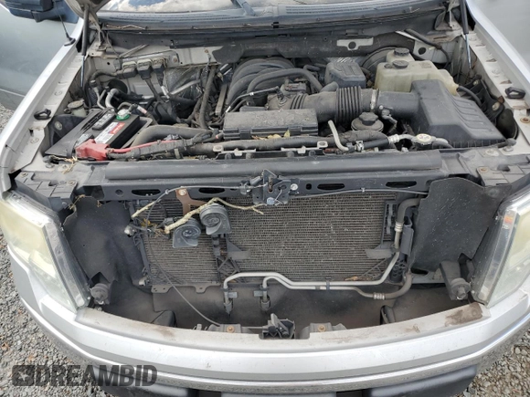 2010 Ford F-150 XL with VIN 1FTEX1C81AFB71833, listed as a Copart auction lot 80022734 with Not provided miles and Salvage title. Bid and sale history available at DreamBid. Image 12.