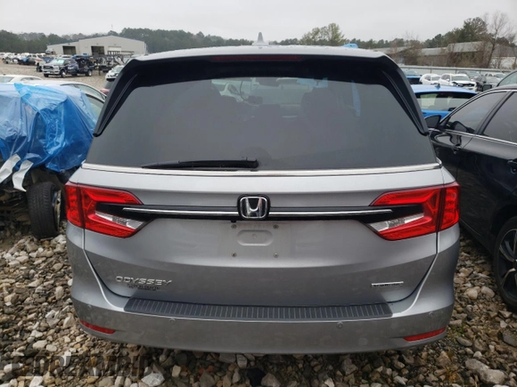 2024 Honda Odyssey Touring with VIN 5FNRL6H87RB008073, listed as a Copart auction lot 89126895 with 127,003 mi miles and Non Repairable. Bid and sale history available at carsss.com. Image 6.