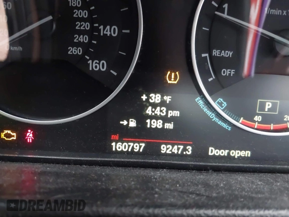 2014 BMW 3 Series 328d xDrive with VIN WBA3D5C53EKX96709, listed as a IAAI auction lot 41651730 with 160,797 mi miles. Bid and sale history available at carsss.com. Image 7.