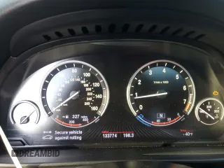 2013 BMW 5 Series 535i xDrive with VIN WBAFU7C52DDU68984, listed as a Copart auction lot 46117455 with 133,774 mi miles and Salvage Title. Bid and sale history available at carsss.com. Image 9.