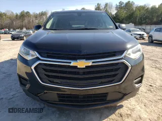 2019 Chevrolet Traverse LS with VIN 1GNERFKW5KJ317552, listed as a Copart auction lot 46930225 with 134,081 mi miles and Salvage Title. Bid and sale history available at carsss.com. Image 5.