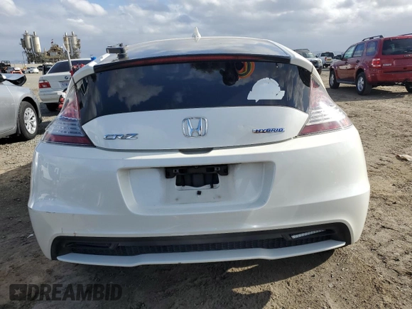 2015 Honda CR-Z with VIN JHMZF1D41FS001422, listed as a Copart auction lot 51636425 with Not Provided miles and Salvage Title. Bid and sale history available at DreamBid. Image 6.