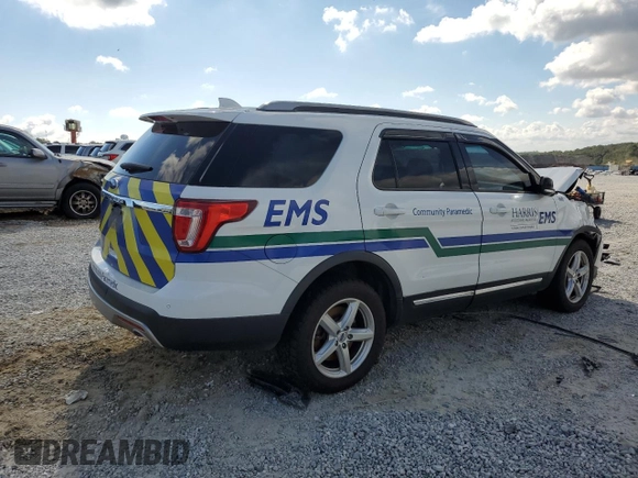 2016 Ford Explorer XLT with VIN 1FM5K8D88GGC88748, listed as a Copart auction lot 70815564 with 133,304 mi miles and Salvage Title. Bid and sale history available at DreamBid. Image 3.