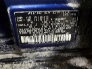2010 Subaru Outback Premium All-Weather Anniversary z VIN 4S4BRBCC3A1322333, wystawiony jako Copart lot #89380145 z przebiegiem 188 806 mil mil oraz Szkoda całkowita • Salvage title. Historia ofert i sprzedaży dostępna na DreamBid. Obrazek 14.