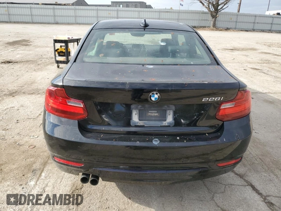 2016 BMW 2 Series 228i with VIN WBA1F9C56GV546309, listed as a Copart auction lot 81612093 with 80,954 mi miles. Bid and sale history available at carsss.com. Image 6.