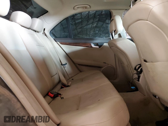 2012 Mercedes-Benz C 350 Sport with VIN WDDGF5HB7CR197089, listed as a Copart auction lot 50959415 with 213,005 mi miles and Salvage Title. Bid and sale history available at DreamBid. Image 10.
