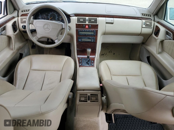 1998 Mercedes-Benz E-Class with VIN WDBJF65F2WA655345, listed as a Copart auction lot 81638574 with 159,554 mi miles and Clean Title. Bid and sale history available at carsss.com. Image 8.
