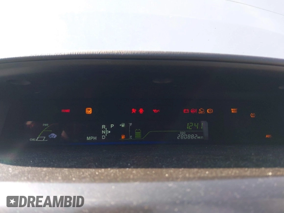 2012 Toyota Prius Two with VIN JTDZN3EUXC3025299, listed as a IAAI auction lot 41925141 with 280,882 mi miles and . Bid and sale history available at DreamBid. Image 7.