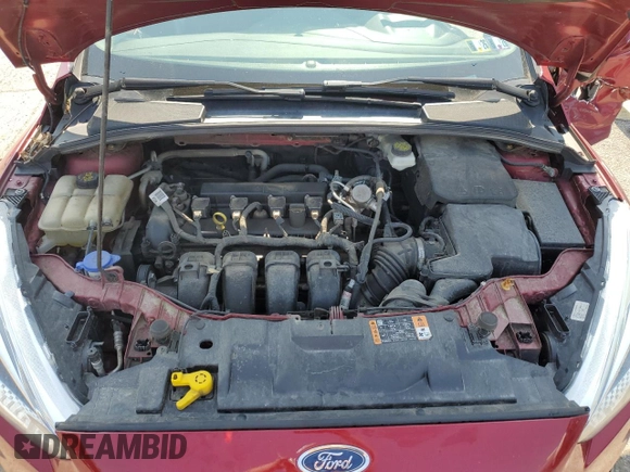 2017 Ford Focus SE with VIN 1FADP3F24HL286670, listed as a Copart auction lot 59462285 with 208,474 mi miles and Salvage title. Bid and sale history available at DreamBid. Image 11.